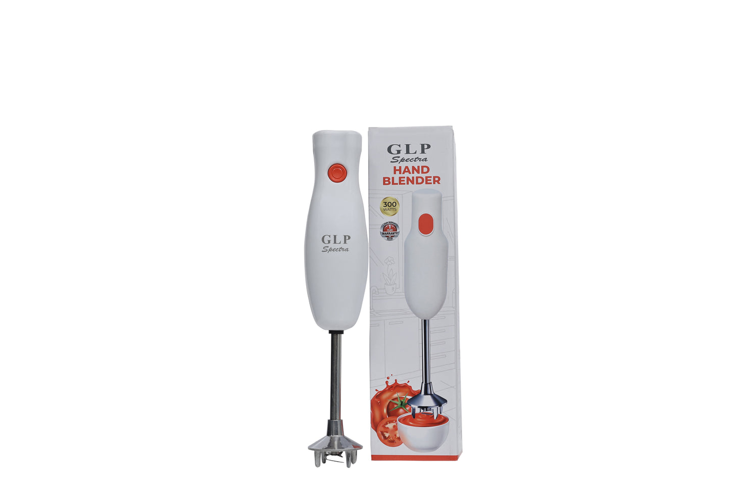 GLP SPECTRA HAND BLENDER   300 W (FREE SHIPPING IN INDIA) MODEL NO. G-SPHB-13. GET A COUPEN OF RS.100/- FOR YOUR NEXT PURCHASE.