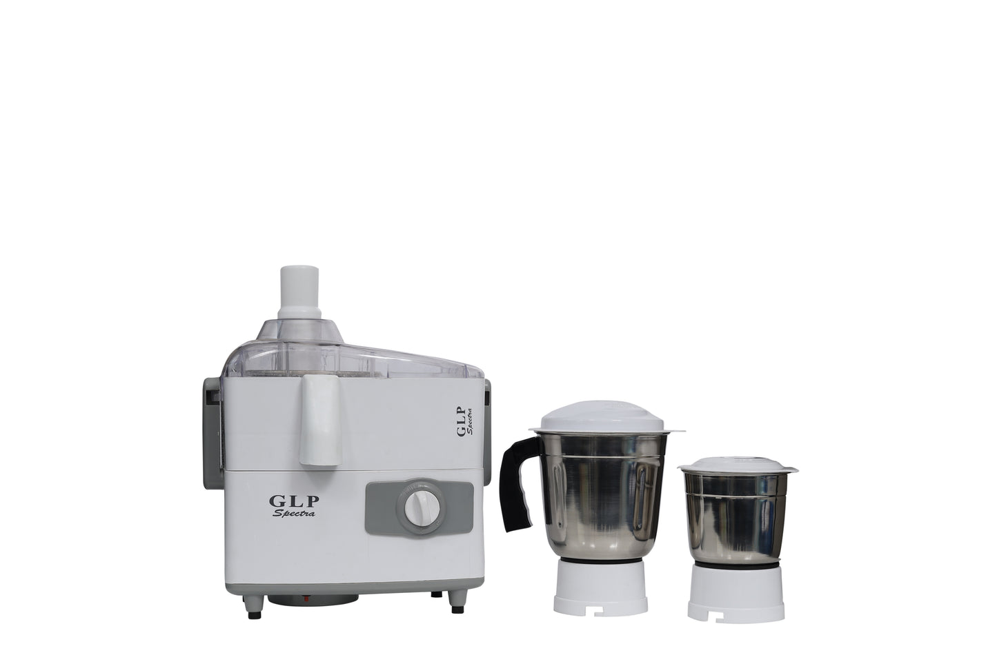 GLP SPECTRA JMG  600 W (2 STAINLESS STEEL JARS)  (FREE SHIPPING IN INDIA)  MRP RS.5500/-MODEL NO.  SJPMG-2J-54.    GET A COUPEN OF RS.200/- FOR YOUR NEXT PURCHASE.