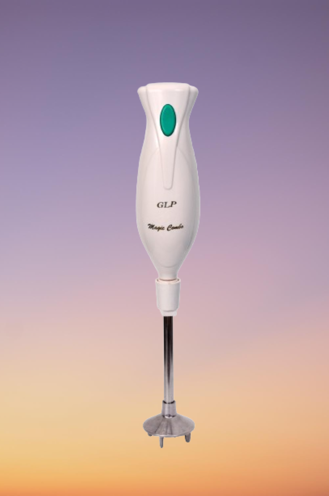 GLP MAGIC HAND BLENDER WITH DETACHABLE ROD 300 W (FREE SHIPPING IN INDIA).GET A COUPEN OF RS.100/- FOR YOUR NEXT PURCHASE.      MODEL NO.  G-MAHB-14