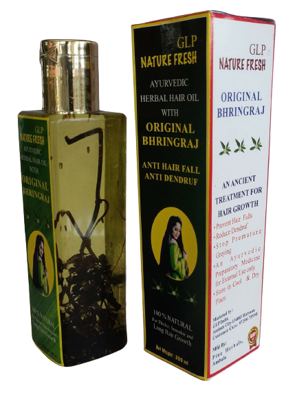 GLP NATURE FRESH BHRINGRAJ HAIR OIL