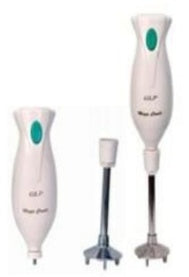 GLP MAGIC HAND BLENDER WITH DETACHABLE ROD 300 W (FREE SHIPPING IN INDIA).GET A COUPEN OF RS.100/- FOR YOUR NEXT PURCHASE.      MODEL NO.  G-MAHB-14